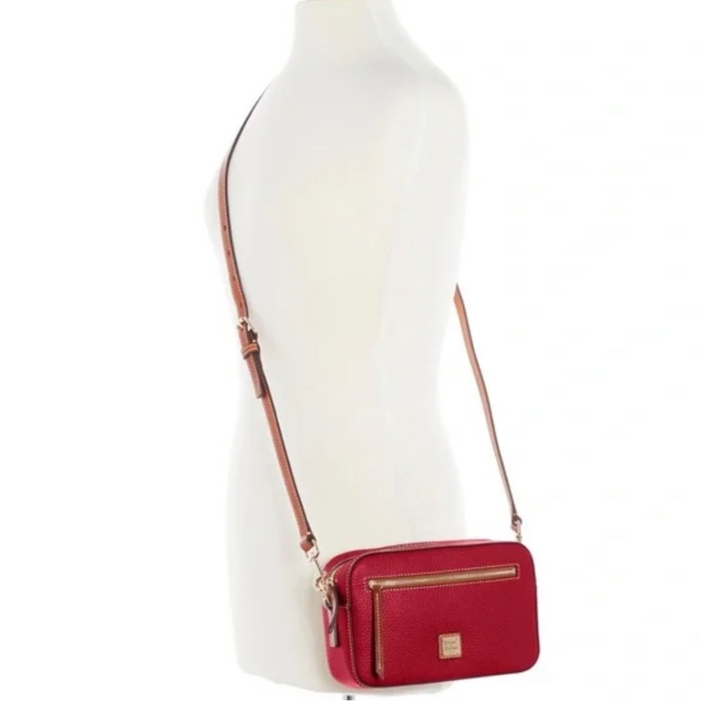 Dooney & Bourke Pebble Grain Camera Zip Crossbody